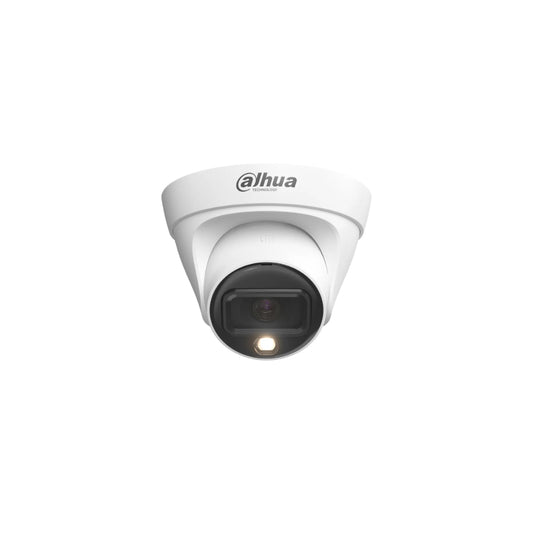 Camara IP Dahua Domo 2MP Full Color Metal/Plastica IR 30 metros 1xRJ45 PoE IP67 IPC-HDW1239T1-LED-0280-S6