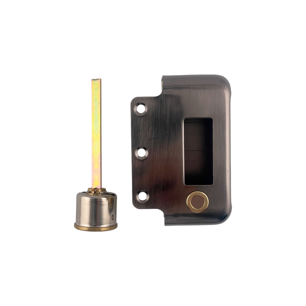 Cerradura Dimax Electrica Bidireccional con Lector de RFID 125KHz Incluye Control Remoto y 3 Llaves Alimentacion 12a18 Vdc N094