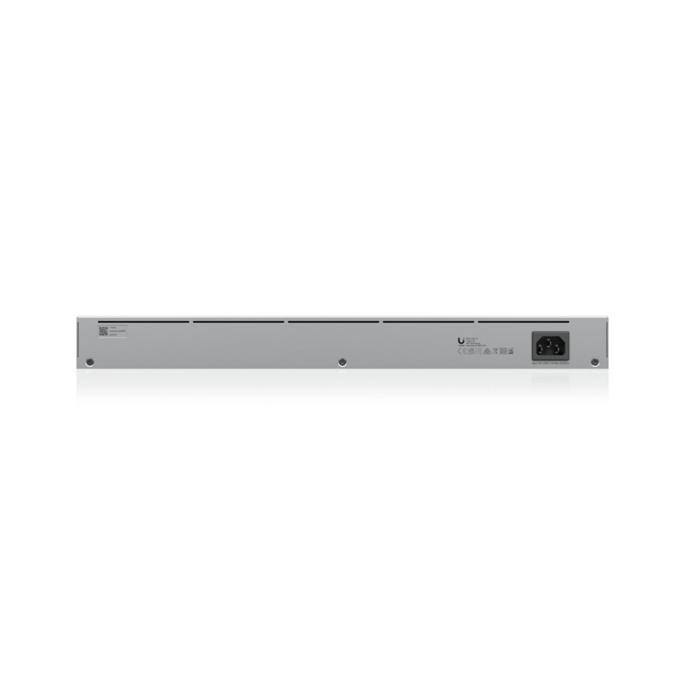 Switch Ubiquiti Unifi 24 Puertos Gigabit 2xSFP Switching 52Gbps Capa 2 Rackeable UB-USW-24-POE