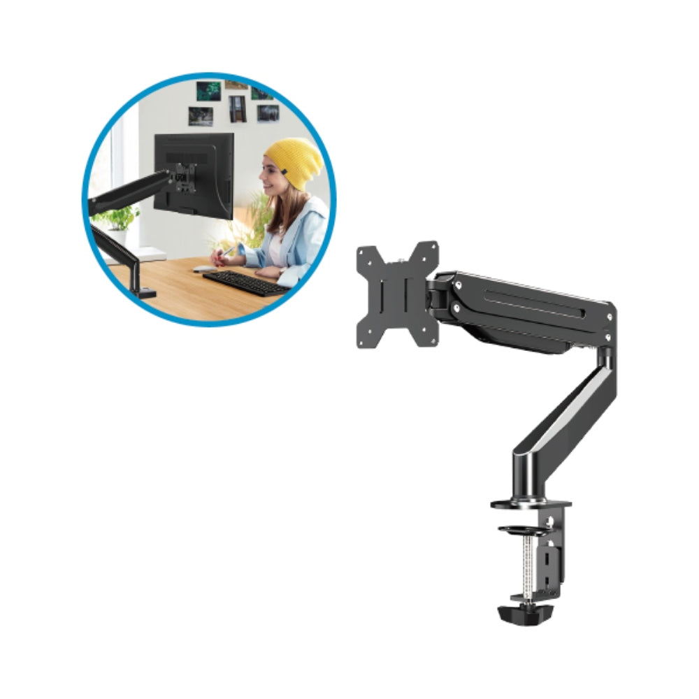 Soporte de Monitor Dimax de 27'' Articulado Soporta 6Kg Brazo Flexible B007