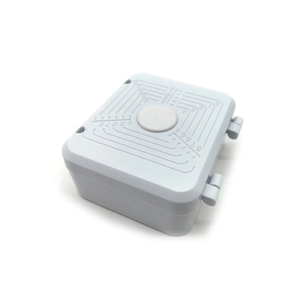 Caja de Conexiones Dimax para Camaras Dimensiones 11.8x10x5cm Material ABS Temperatura -10° a 60° IP44 IK01 Z043