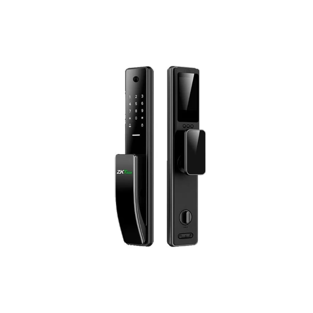 Cerradura Smart Zkteco Capacidad 100xHuella 50xContraseña 50xTarjetas IC S50 Telefono Comunicacion WiFi Alimentacion Bateria Interna 4200mA TL800-Left