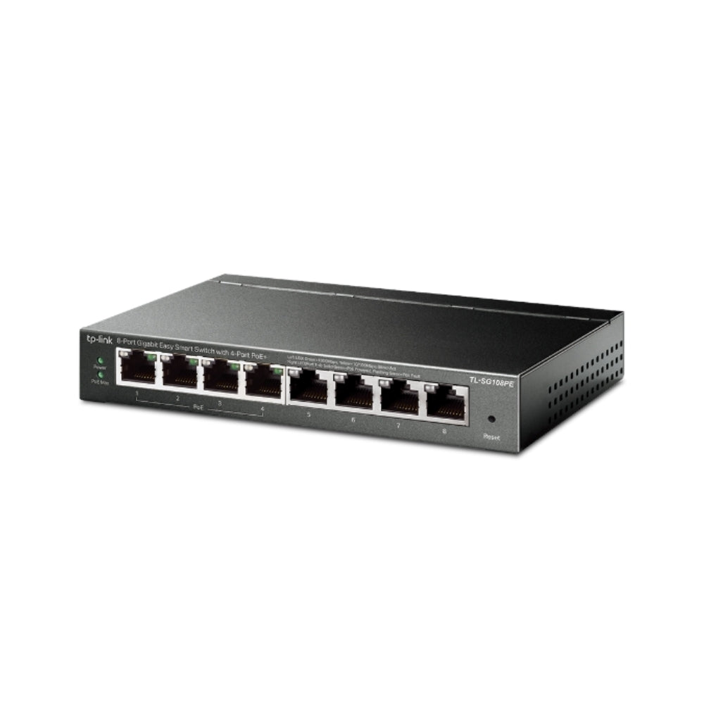Switch TP-Link Omada Easy Smart 8 Puertos Gigabit Carcasa Metalico DS108GE