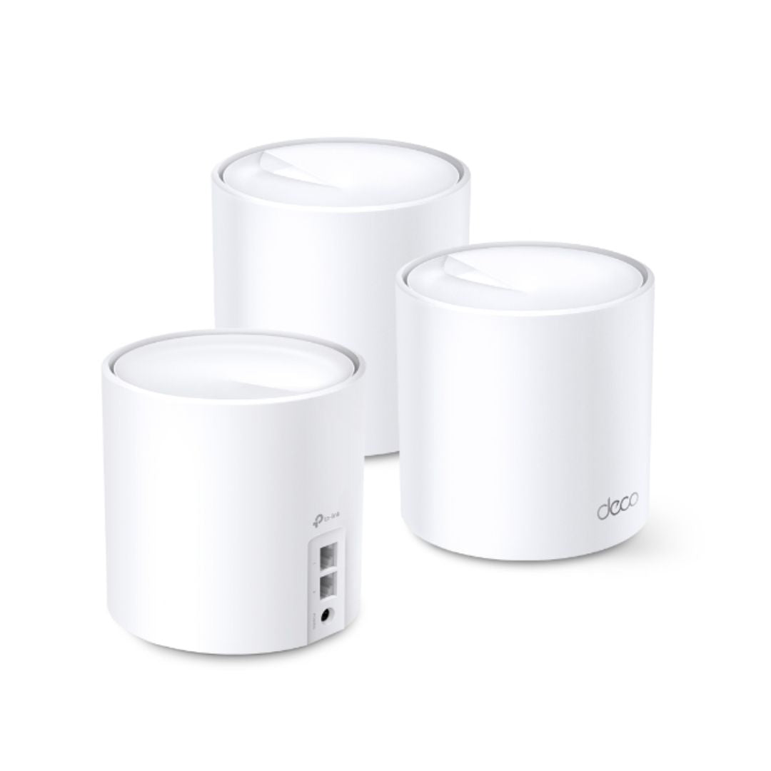 Sistema WiFi 6 Mesh TP-Link Deco X20 (3-Pack) AX3000 Elimina Zonas Muertas Roaming Conexiones sin Lag Control Parental Compatible con Todos los Decos Soporta 4K 8K Deco X20(3-pack)
