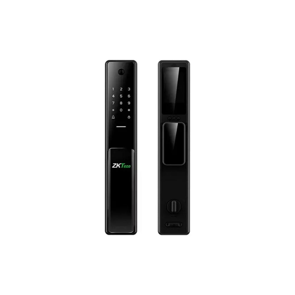 Cerradura Smart Zkteco Capacidad 100xHuella 50xContraseña 50xTarjetas IC S50 Telefono Comunicacion WiFi Alimentacion Bateria Interna 4200mA TL800-Left