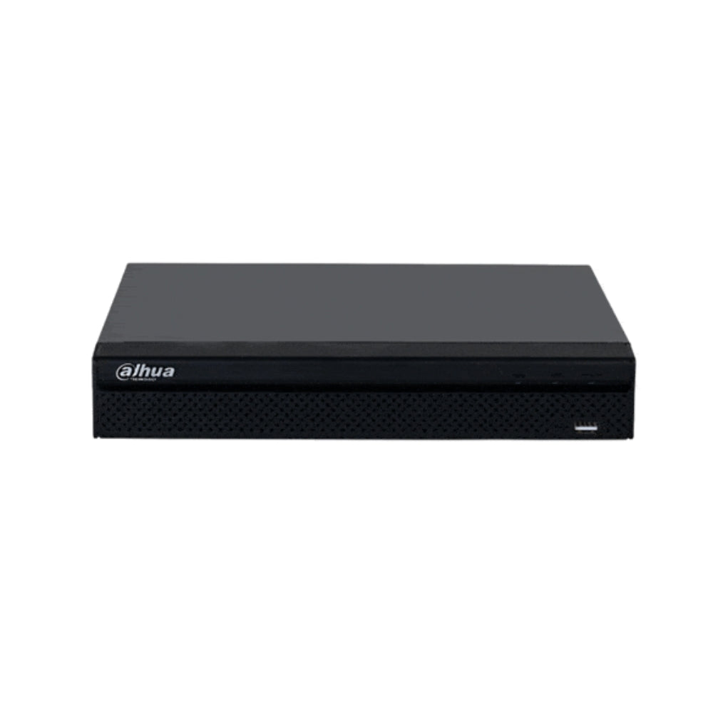 Grabador IP Dahua de 16 Canales 4K Lite max 12MP SMD Plus Proteccion Perimetral Reconocimiento Facial 2xHDD hasta 20TB 1xHDMI 1xVGA 2xUSB 1xeSATA 1xRJ45 Gigabit Alarma 4I/2O DHI-NVR4216-4KS3