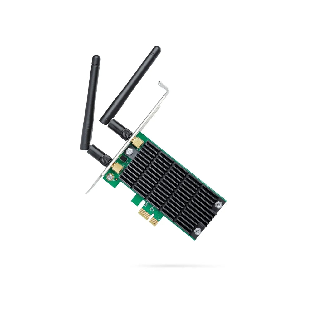 Tarjeta de Red Inalambrica TP-Link AC 1200Mbps PCI Expresss Bluetooth 4.2 2 Antenas Externas ARCHER T4E