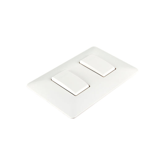 Interruptor Dimax 2 Puntos 10 Amp color Blanco Z003