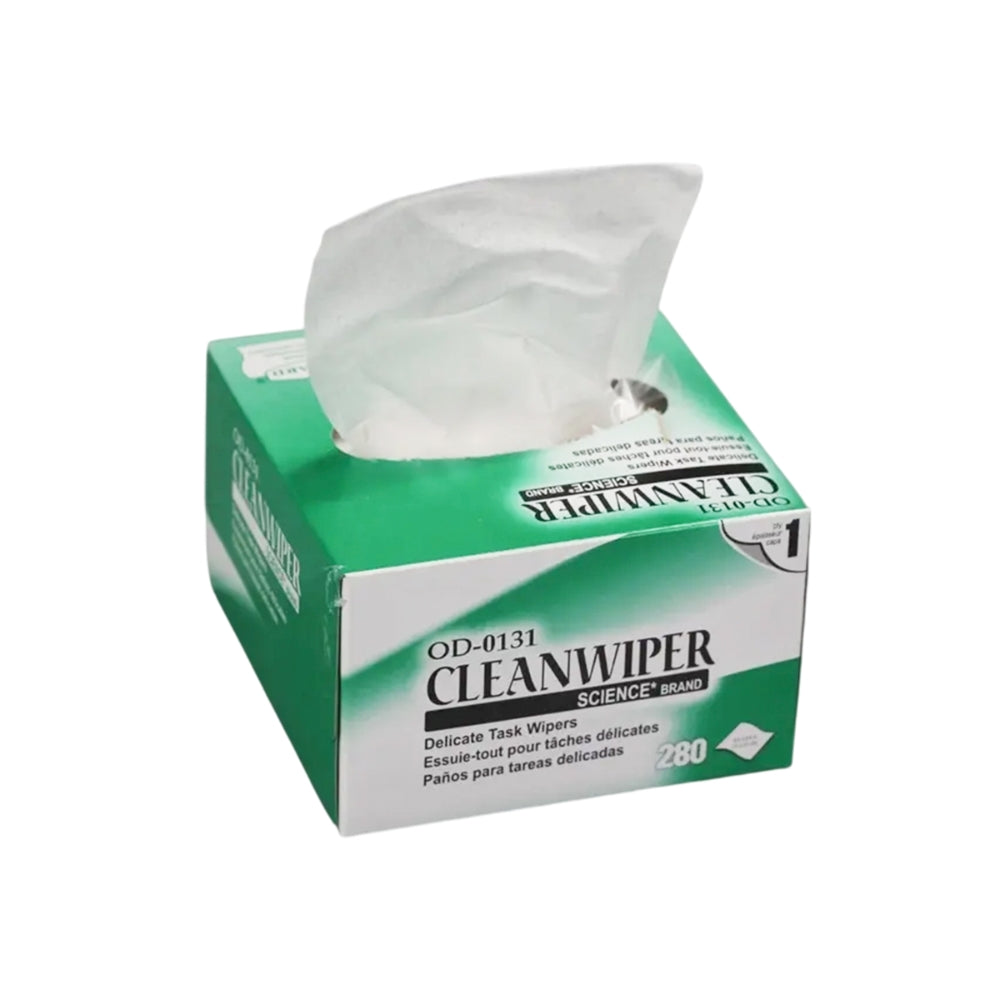 Caja de 280 Toallas Dimax para Limpieza de Fibra Optica C734