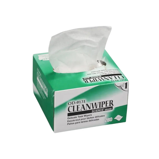 Caja de 280 Toallas Dimax para Limpieza de Fibra Optica C734