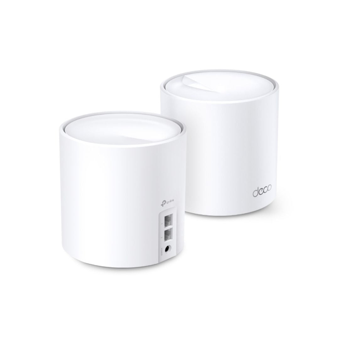 Sistema WiFi 6 Mesh TP-Link Deco X20 (2-Pack) AX1800 Elimina Zonas Muertas Roaming Conexiones sin Lag Control Parental Compatible con Todos los Decos Soporta 4K 8K Deco X20(2-pack)
