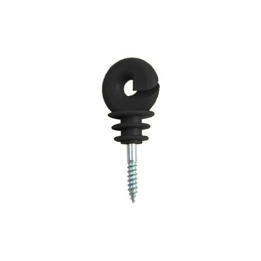 Aislador Dimax para Cercas Electricas tipo Encarne Aislacion hasta 12KV Bolsa de 50 piezas color Negro A308
