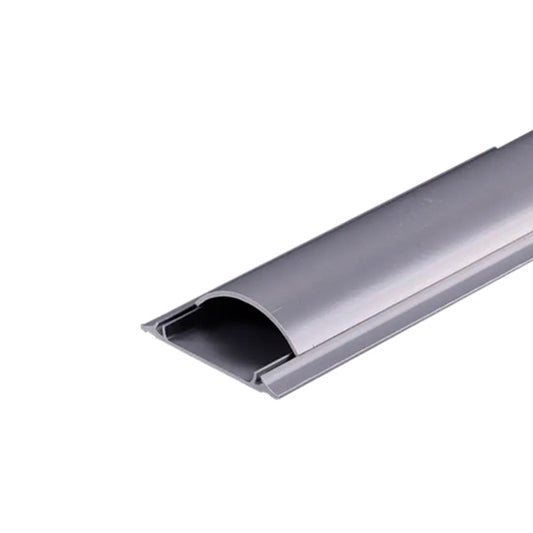 Cable Canal Dimax de Piso 15x50mm Paquete de 10 Unidades Longitud 2 Metros color Gris S119