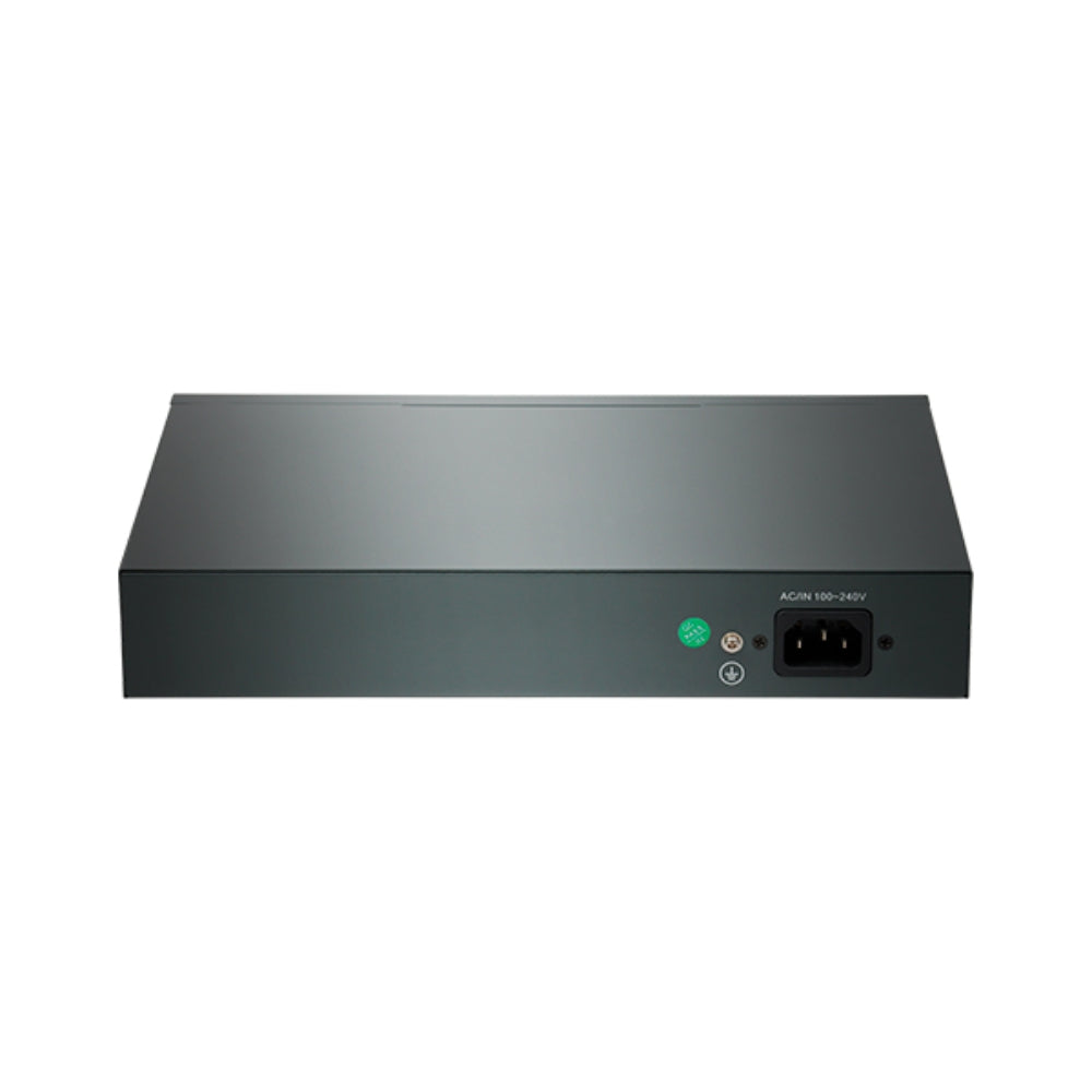Switch Dimax de 8 Puertos 1Gbps 802.3AF/AT POE hasta 30W por puerto + 2 Enlaces UpLink 1Gbps + 2 Puertos SFP 1Gbps N062
