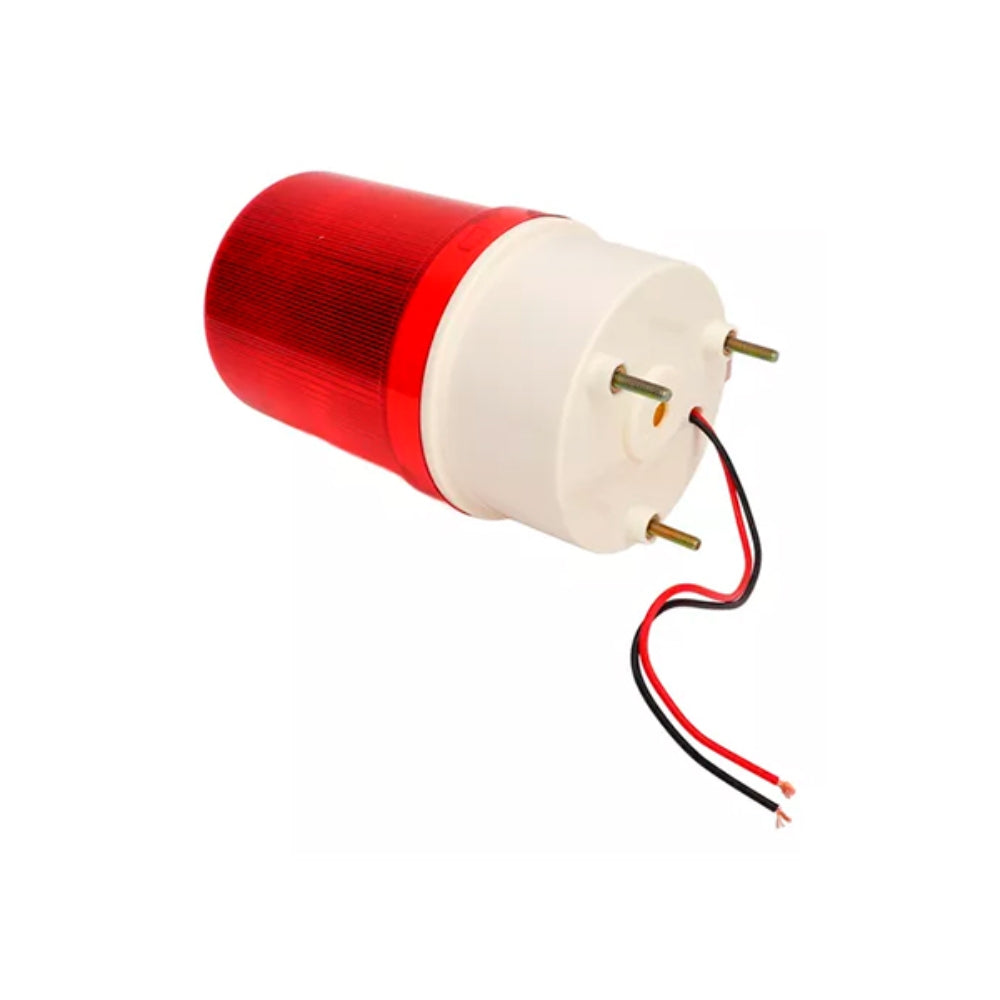 Luz Estrobo Dimax LED color Rojo Voltaje 12/24 Vdc 380mA Flasheo 120/min W037