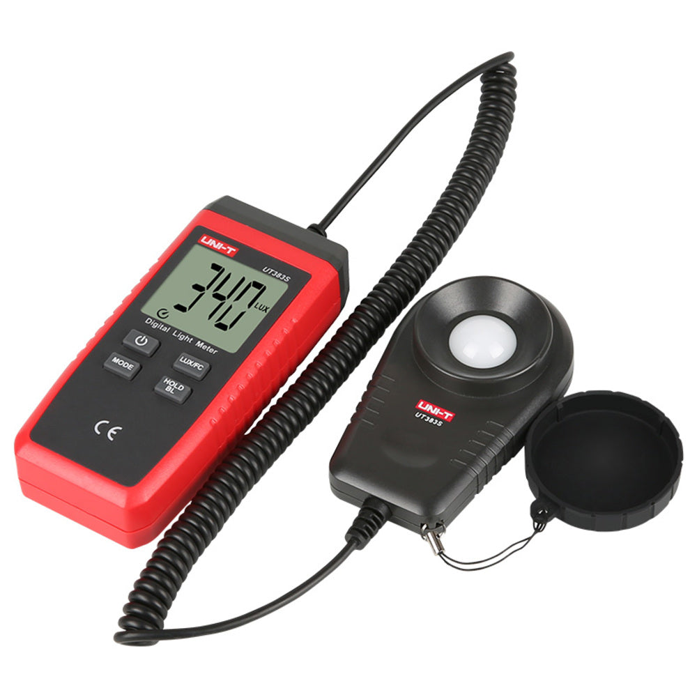 Medidor de Luz Digital Uni-T 0 a 199.900 Lux UT383S