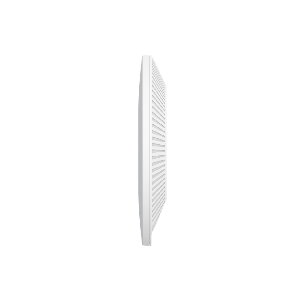 Access Point TP-Link AX5400 WiFi6 Omada Mesh Doble Banda 5400Mbps 1 Puerto 2.5Gb MU-MIMO Roaming de Usuarios Hotspot 16SSID Portal Cautivo EAP670