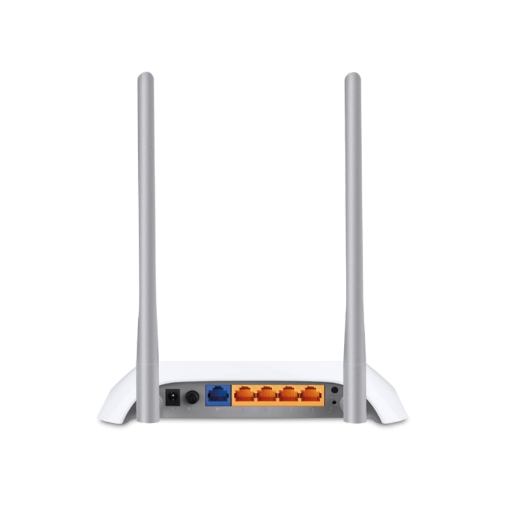 Router Inalambrico TP-Link 3G 4G LTE 300Mbps 1xWAN 4xLAN 2 Antenas 5dBi Control de Ancho de Banda TL-MR3420