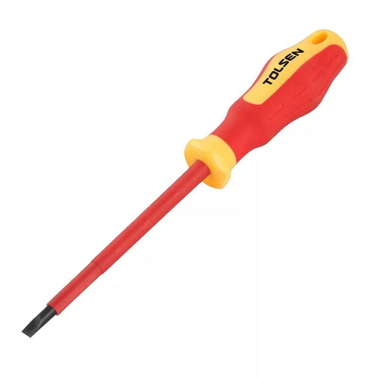 Desatornillador Plano de Electricidad Tolsen Aislante 1000V 38007