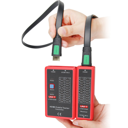 Tester para Cable HDMI y Mini HDMI Uni-T UT681HDMI