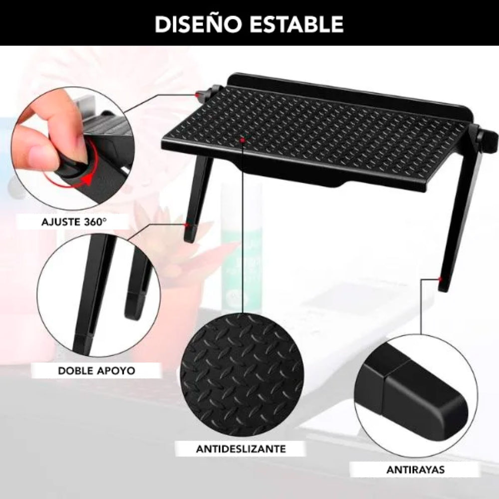 Soporte superior de Pantalla Dimax 16x11cm 6.3x4.3" No requiere montaje B019