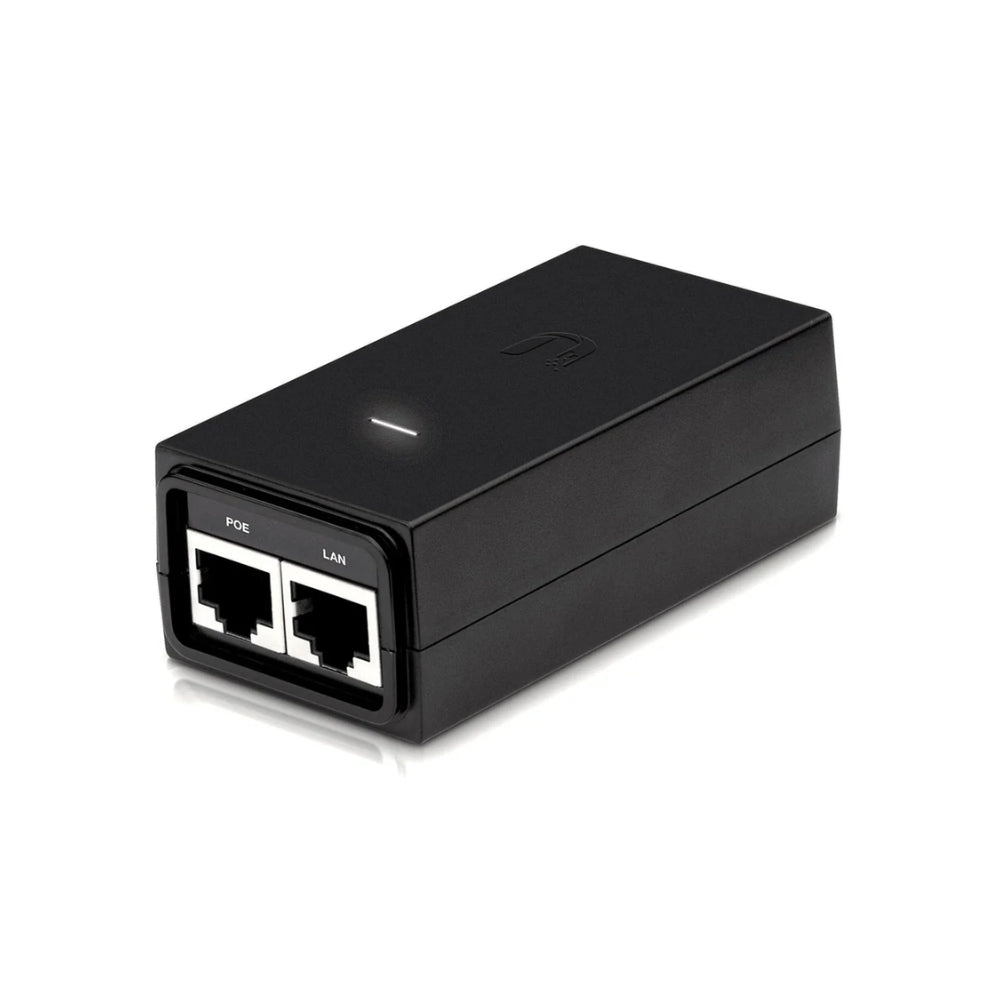 Set de 5 Inyectores PoE Ubiquiti 24Vdc Potencia 24Watts Corriente 1.0Amp No Funciona con Dahua UB-POE-24-24W-5P