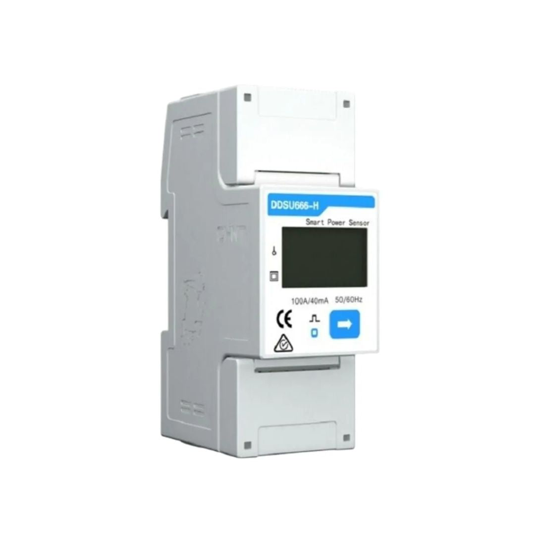 Medidor de Energia Huawei Monofasico Smart 0-100Amp 1P2W Comunicacion RS485 Modbus RTU 9600bps DDSU666-H