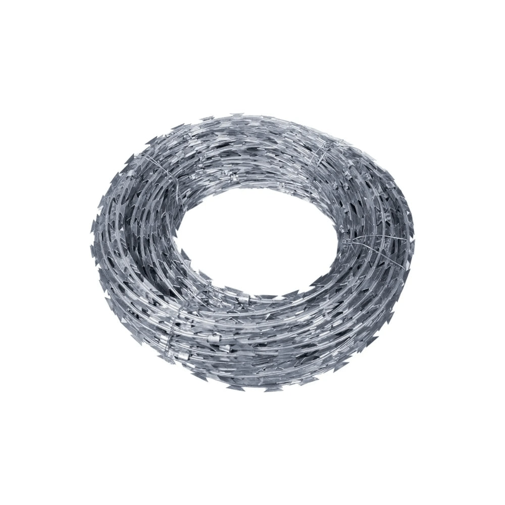 Alambre Dimax tipo Cuchilla Hoja #22 de Acero Chapado en Caliente de 2.5mm hoja de 0.5mm Longitud 10metros C962