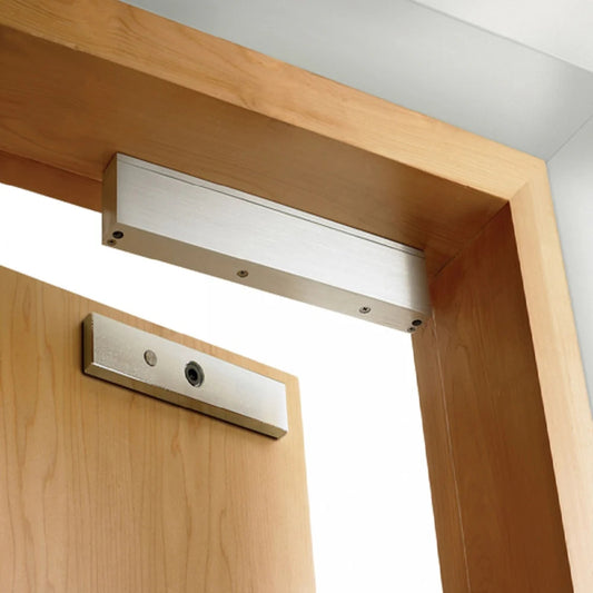 Cerradura Zkteco para Puertas de Madera Blindex Aluminio Metal Soporta 180Kg 350Lb No incluye Adaptador 12Vdc 1Amp AL-180
