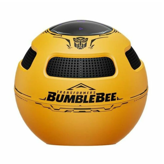Parlante Transformers Bumblebee Subwoofer Surround BT V5.4 Poderoso Bajo Interconexion TWS HiFi Sonido Holografico 9D Manos Libres BT TF Card Potencia 5Watts Bateria 1800mAh TF-Y17-YW