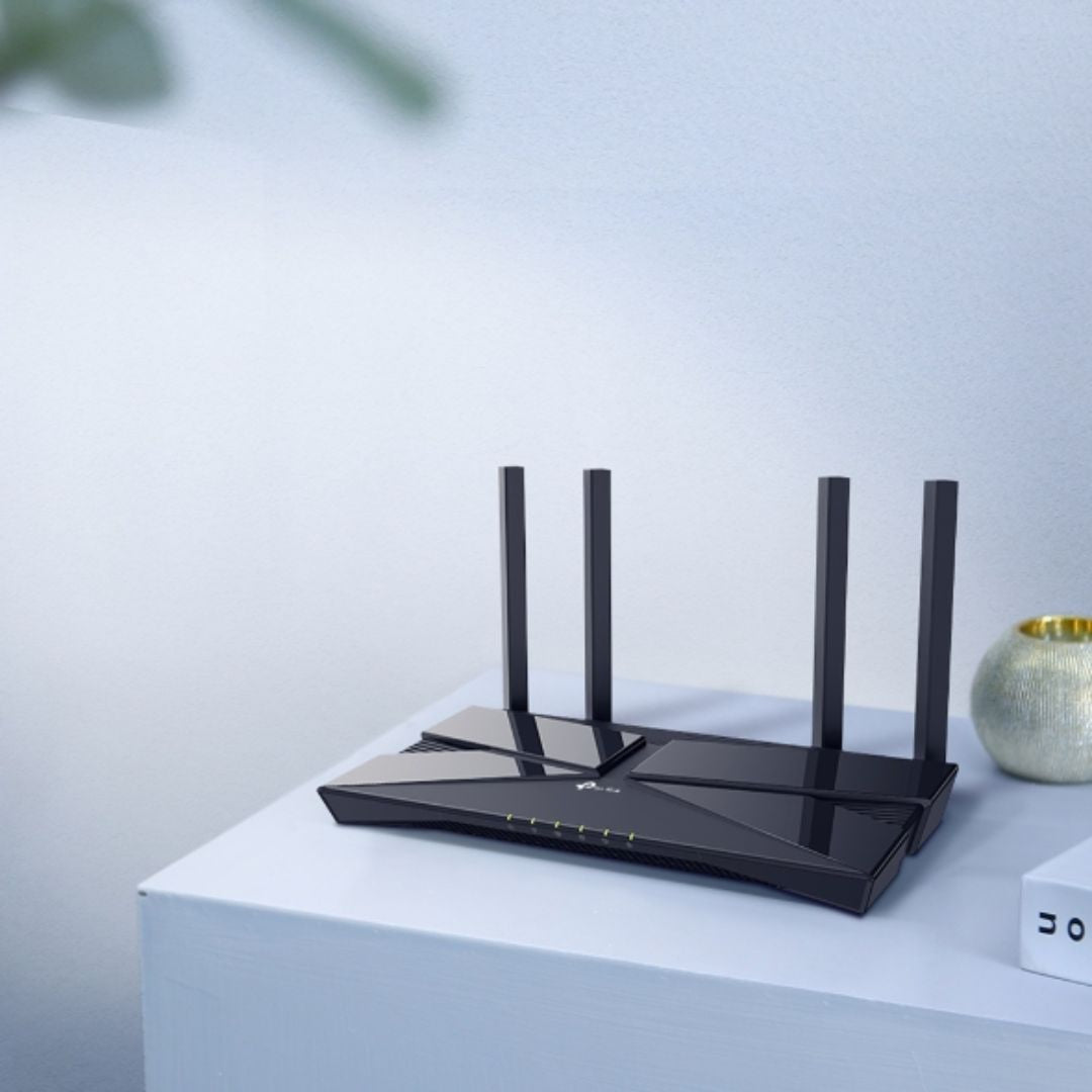 Router TP-Link Inalambrico AX1500 WiFi 6 4 Antenas Doble Banda 2.4 y 5GHz 1xWAN 4xLAN 1xUSB 3.0 Archer AX10