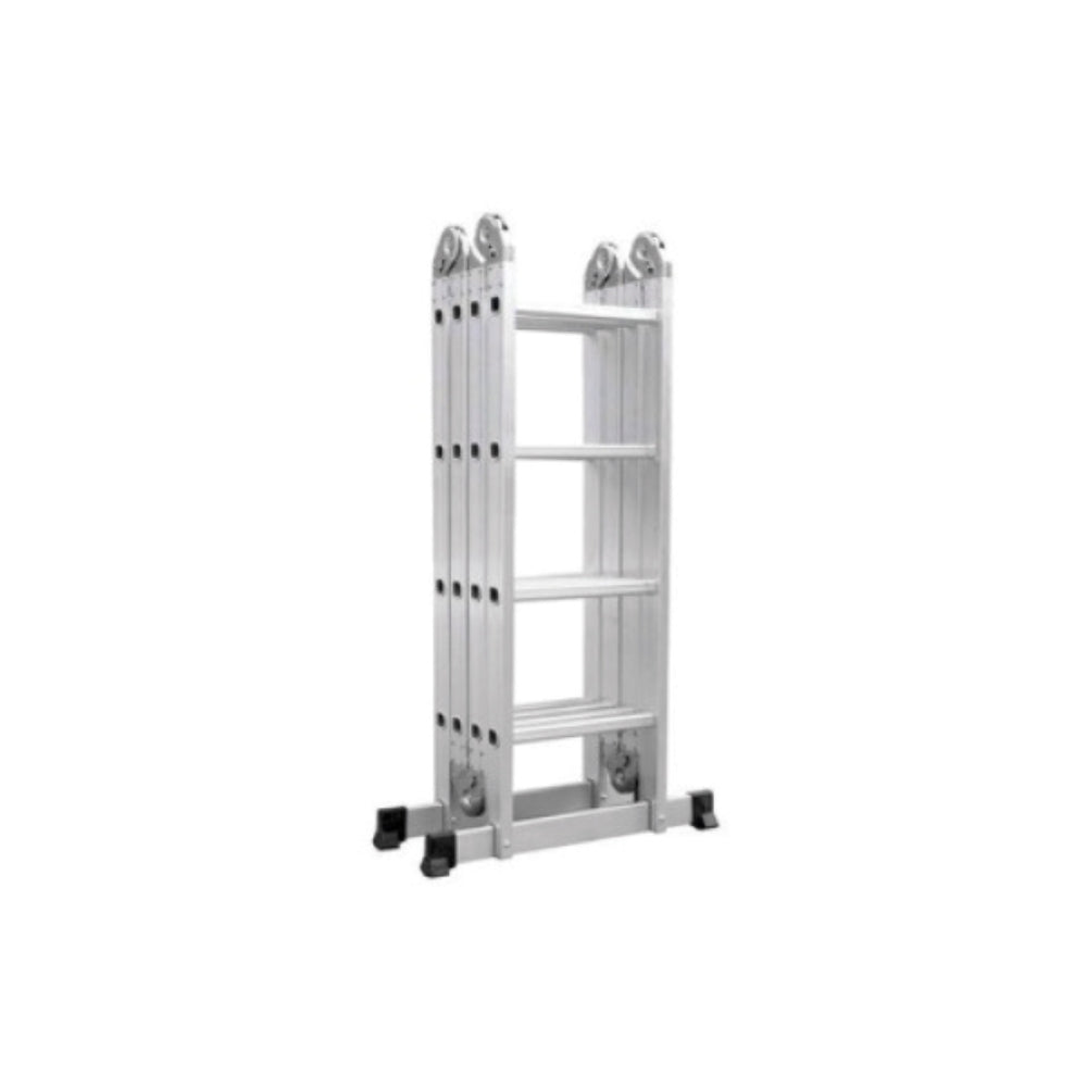 Escalera Dimax Multifuncional 4x4 hasta 4.65M Modos Transporte Desplegado y Tijera Peso Maximo 150Kg N068