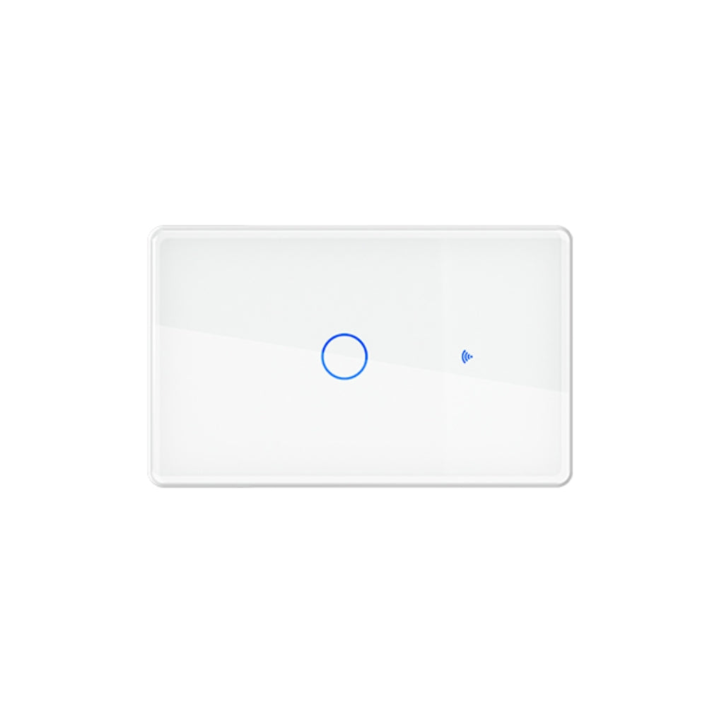 Interruptor Dimax de 1 Punto Smart WiFi 2.4GHz Control por Voz Alexa y Google color Blanco H357