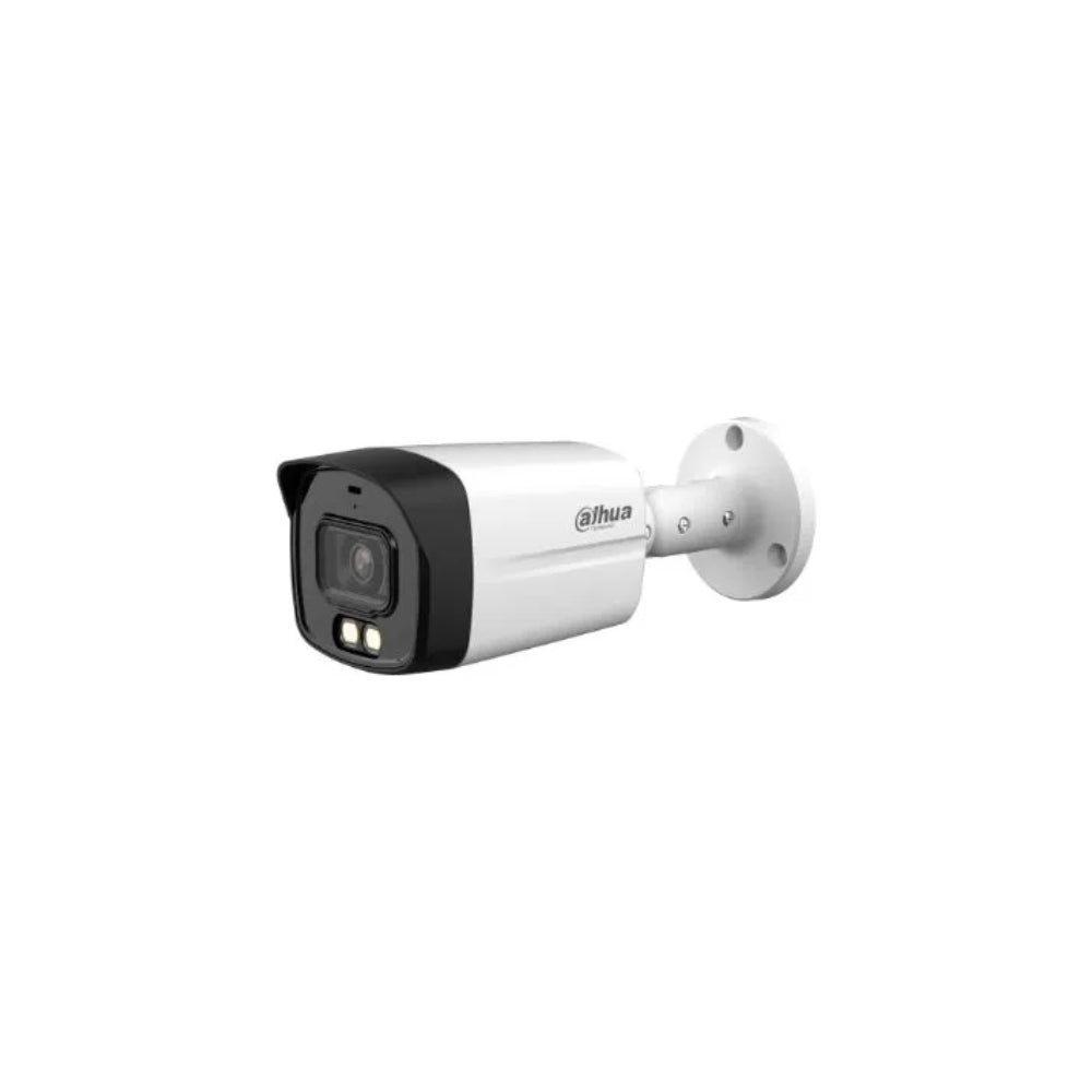 Camara Dahua HDCVI Bala 2MP Full Color Metal/Plastico Lente 2.8mm IR 40 metros 30fps 1080p IP67 HAC-HFW1200TLM-IL-A-28-S6