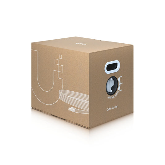 Cable de Red Ubiquiti STP Categoria 5E para Exterior 305metros con Alambre Drenador 24AWG UB-UISP-Cable-Carrier