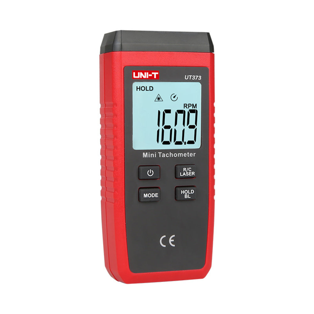Mini Tacometro Uni-T 10 a 9999 RPM Distancia 50 a 200 mm UT373