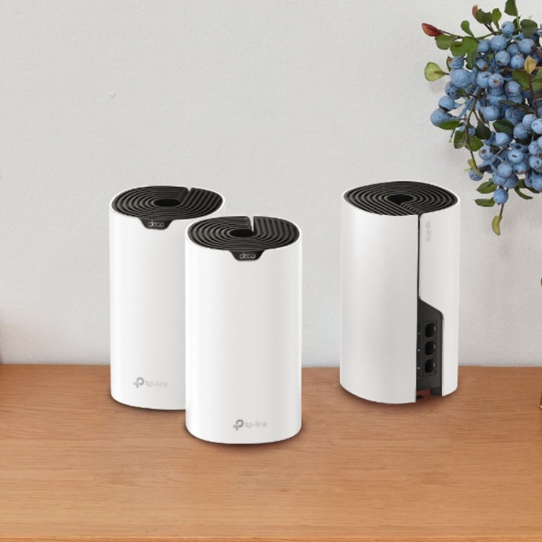 Sistema WiFi 5 Mesh TP-Link Deco S7 (2-Pack) AC1900 CPU 1.2GHz 3xGigabit Router AP Roaming Conexiones sin Lag Control Parental Deco APP Deco S7(2-pack)