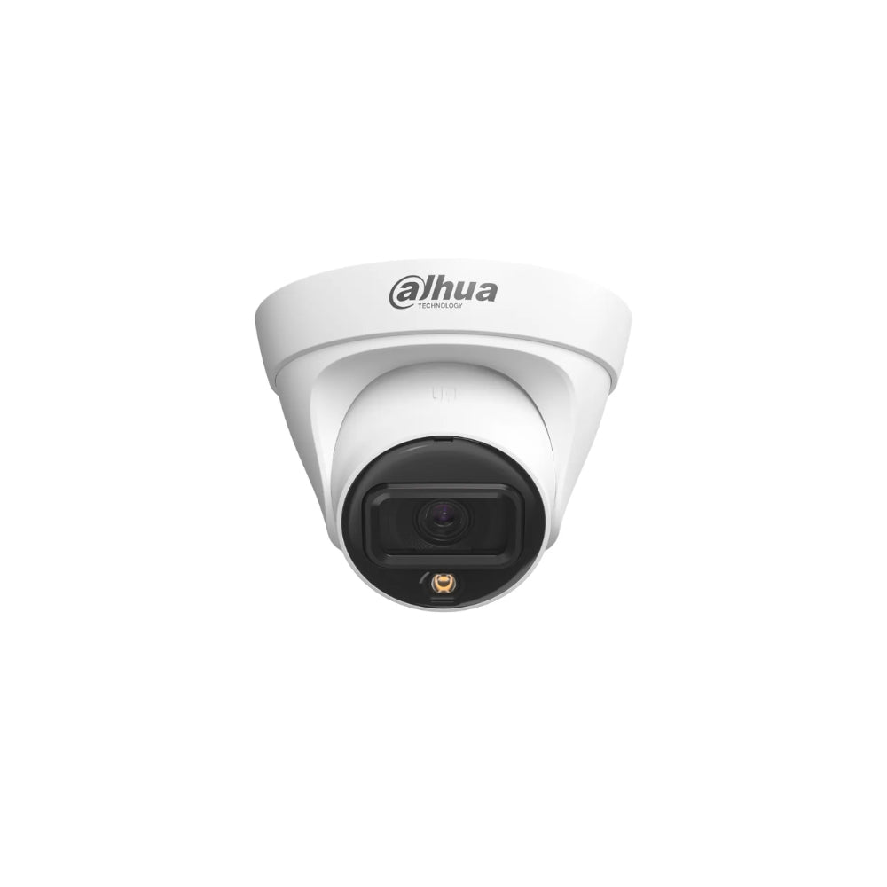 Camara IP Dahua Domo 2MP Full Color Metal/Plastica IR 30 metros 1xRJ45 PoE IP67 IPC-HDW1239T1-LED-0280-S6