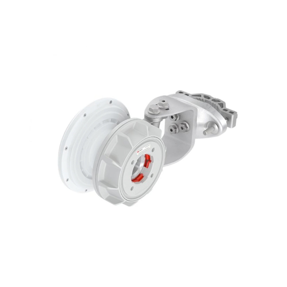 Antena RF Elements Horn Gen2 Simetrica con Conector Twistport Ganancia 9.6dBi Frecuencia 5180-6000 MHz TP de 90° para grupos de AP Alta Densidad IP55 HG3-TP-S90