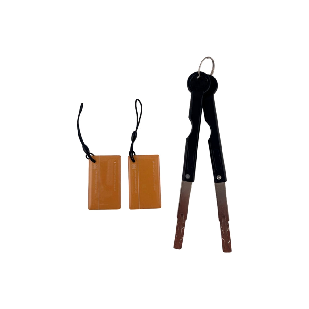 Cerradura Inteligente Dimax WiFi con Reconocimiento Facial Mortaja 6068 Compatible con Tarjeta IC Mifare 13.56MHz B022