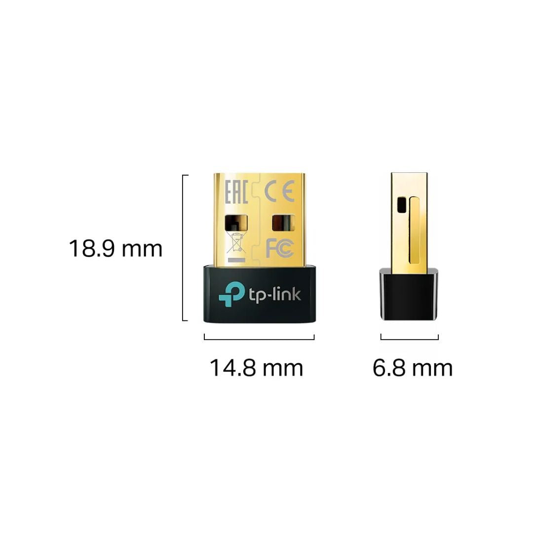 Adaptador TP-Link USB a Bluetooth 5.0 Compatible con Windows UB500