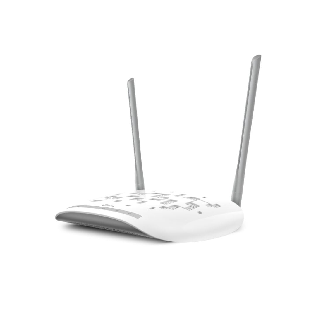Modem Router Inalambrico TP-Link N300 ADSL2+ 2 Antenas Externas 5dBi 4xLAN 1xWAN QoS TD-W8961N