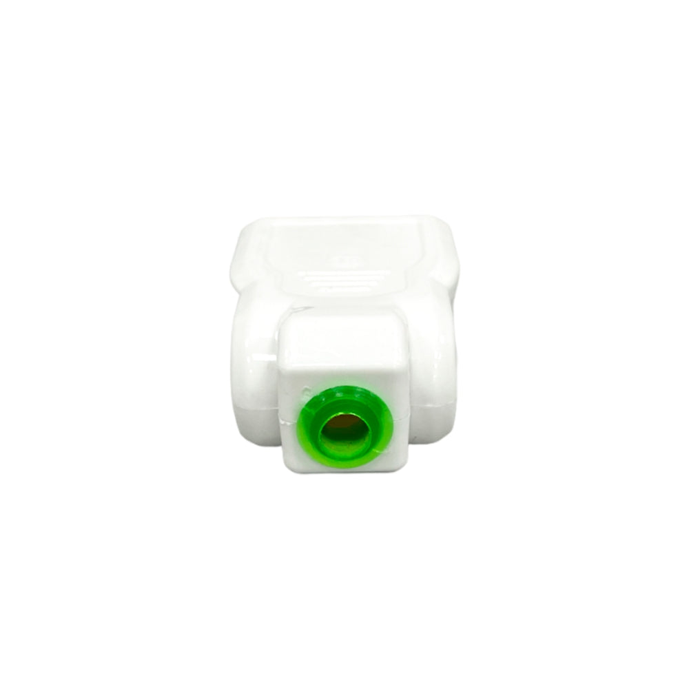 Enchufe Dimax Hembra Paquete de 20 Piezas Ideal para uso Domestico o Comercial color Blanco F327