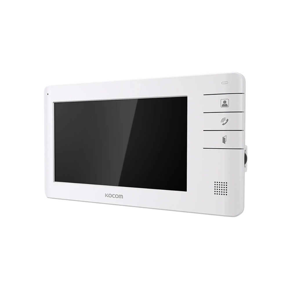 Monitor Kocom Adicional de 7" color LCD Comunicacion del Sistema de Manos Libres KCV-S701EBCDC