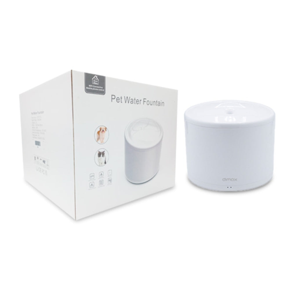 Fuente de Agua Dimax Smart para Mascota de 2 Litros Incluye Filtro Multiple Conexion WiFi Alimentacion 5Vdc G108