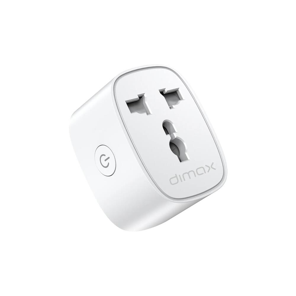 Enchufe Dimax Universal Soporta hasta 16 Amp WiFi 2.4GHz Compatible con Amazon Alexa y Google Alcance hasta 50 metros S101