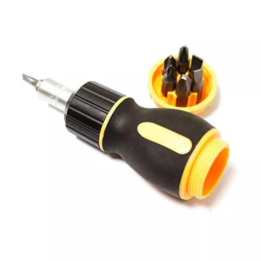 Set de 7 Piezas de Destornilladores Tolsen Material CRV 20033