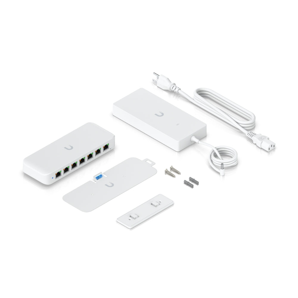 Switch Ubiquiti Ultra 210Watts 8xGigabit PoE 1xPuerto PoE++ 7xPuertos PoE+ Switching 16Gbps Consumo Total 210Watts UB-USW-ULTRA-210W