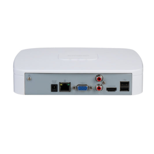 Grabador IP Dahua de 16 Canales Lite Soporta Camara hasta 12MP 4CH SMD Plus Deteccion y Reconocimiento Facial Proteccion Perimetral Conteo de Personas 1xHDD hasta 20TB DHI-NVR4116-4KS3