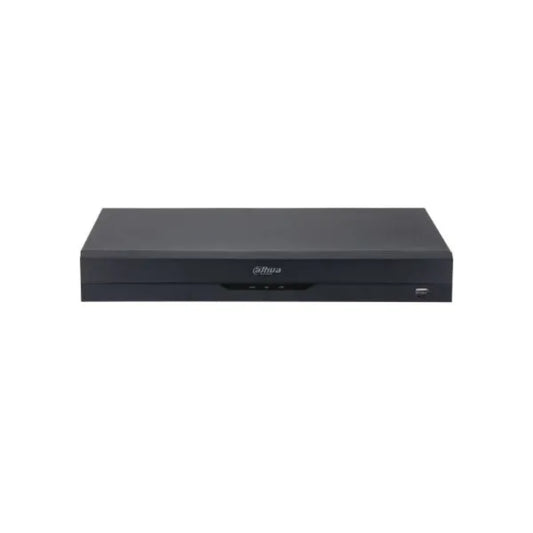 Grabador Dahua Pentahibrido de 8 Canales 4K Hasta 16ch IP max 8MP Funcion IoT&POS Rec. Facial SMD Plus Proteccion Perimetral 2xHDD hasta 16TB 1xHDMI 1xVGA 1xUSB 1xRS485 XVR5208AN-4KL-I3(V2.0)